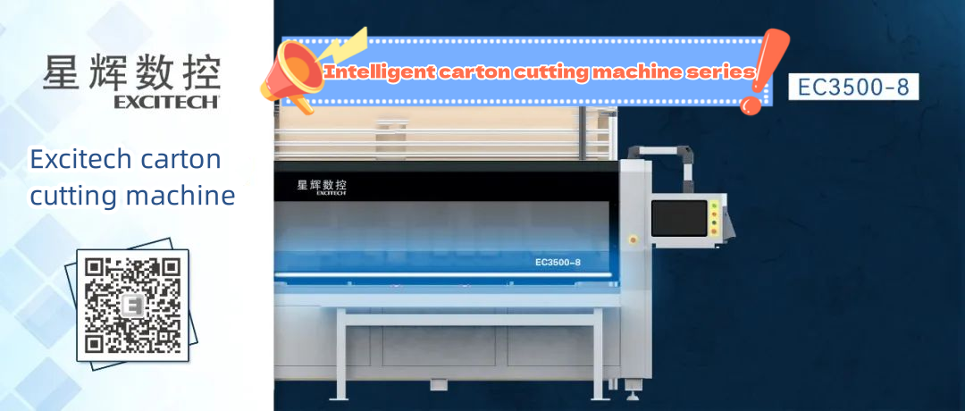Taglierina per cartoni Excitech Taglierina multistazione serie EC3500.