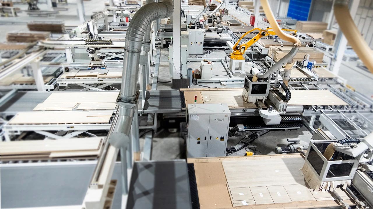 Linea senza pilota, scegli Excitech! Apprezzamento del caso del progetto Guangdong Smart Factory.