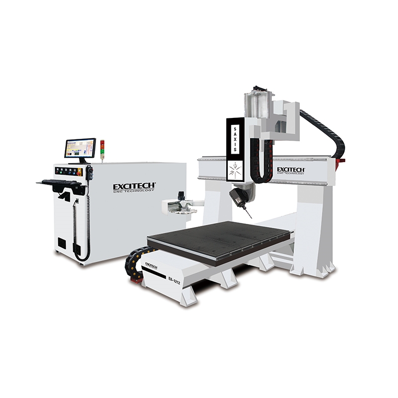 Fresatrice per router CNC a 5 assi per intaglio del legno