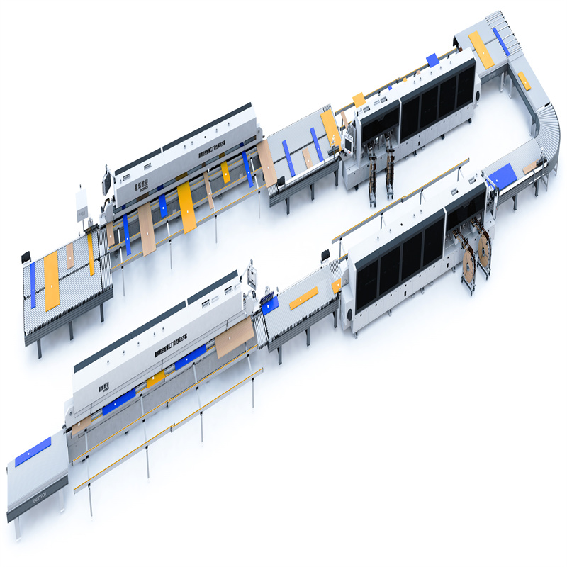 Cella di bordatura automatizzata per fornitura di fabbrica intelligente