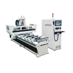 Centro di lavoro di perforazione per intaglio e taglio CNC per porte PTP